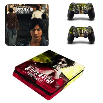 

JUDGE EYES:Death's last words PS4 Slim Skin Sticker Decal for PlayStation 4 Console and Controller PS4 Slim Skins Sticker Vinyl