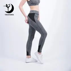 Новинка весны 2019 года поступления для женщин с высокой талией, для фитнеса леггинсы для, модные дизайнерские животик управление брюки