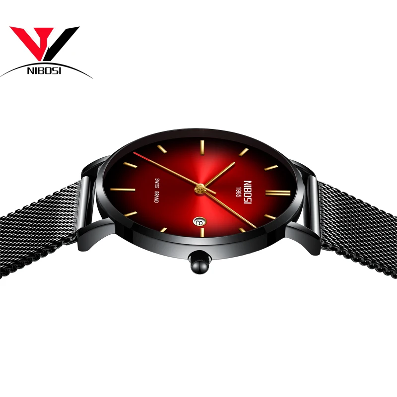 Skup Relogio Masculino męskie zegarki Top marka luksusowe ultra cienki zegarek na rękę mężczyźni i kobiety zegarek wodoodporny męski zegar Reloj Hombre