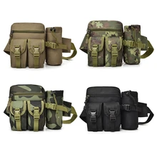 Мужская поясная сумка тактическая поясная сумка карман походный кемпинг военная сумка бутылка для сумки держатель поясная сумка