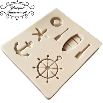 

Yueyue Sugarcraft Sea/Chocolate mold silicone mold cake decorating tools confeitaria moldes de silicone fondant cake mold baking