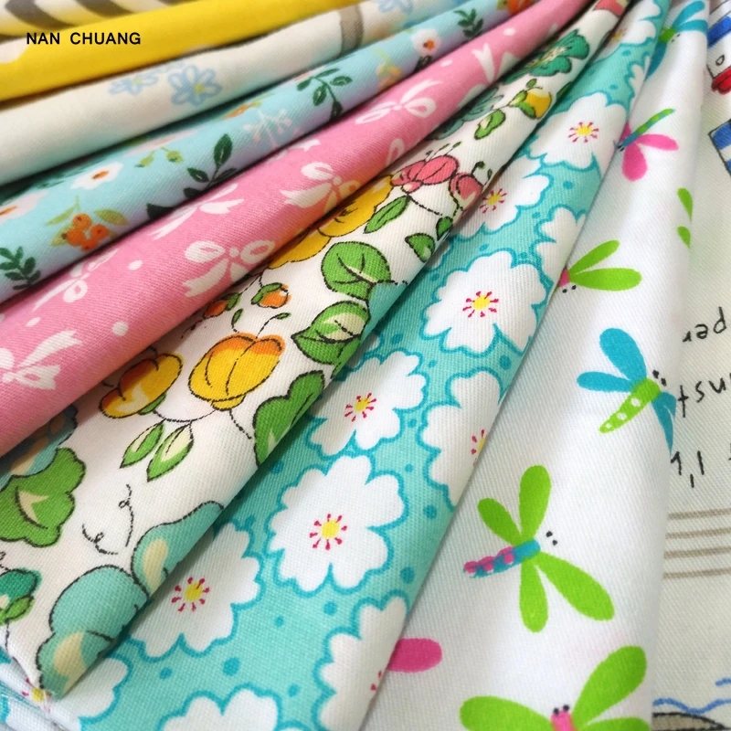 15 шт. хлопковая ткань Nanchuang для лоскутных изделий 20 х24 см|cotton fabric patchwork|fabric patchworkcloth