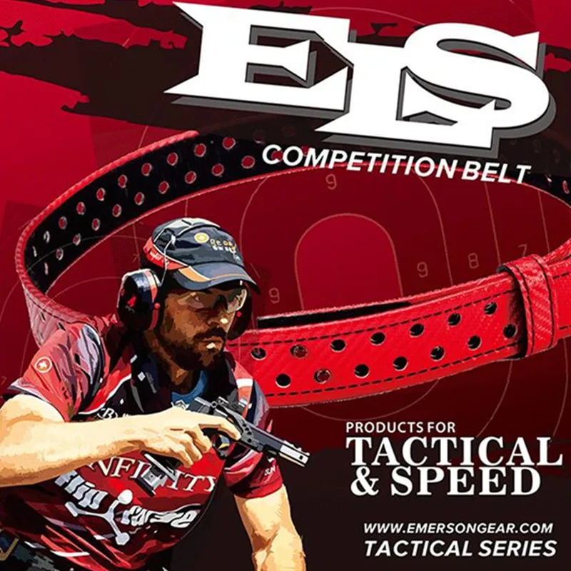 IPSC USPSA IDPA การแข่งขัน Emerson ELS การแข่งขันเข็มขัด IPSC 3 ปืนใช้ยุทธวิธีความเร็วสูงยิงเข็ม