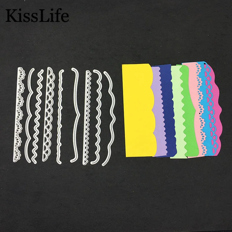 2019 New Beautiful Flower Edge Metal Cutting Dies Kscraft Die Cuts for Card Making Scrapbooking Birthday Christmas Craft | Дом и сад