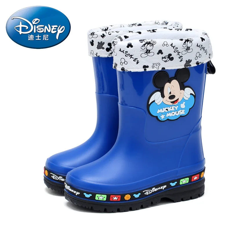 Disney/детские непромокаемые сапоги Водонепроницаемая Обувь для мальчиков и