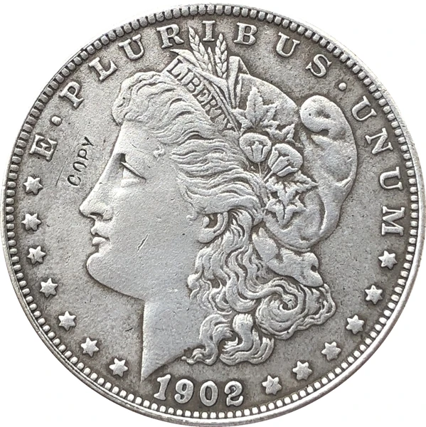 Копии монет Моргана США 1902 S|shipping beer|coin machineshipping fee |