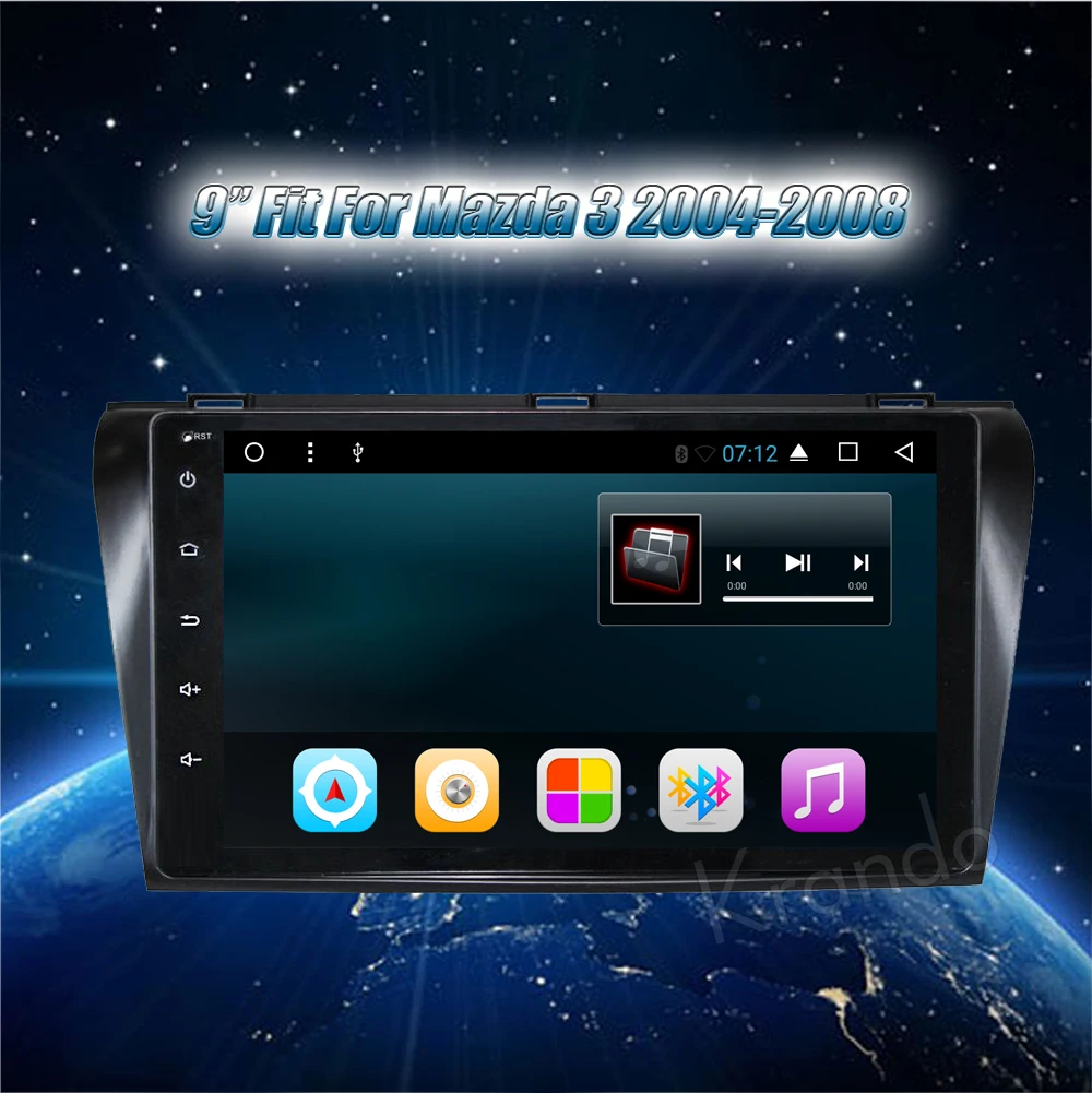 krando mazda  3 android car radio gps dvd player navigation multimedia system (1)
