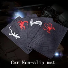 Estilo do carro acessórios interior do carro painel de instrumentos painel do PVC anti-skid pad carteira móvel perfume Animal Não-slip mat