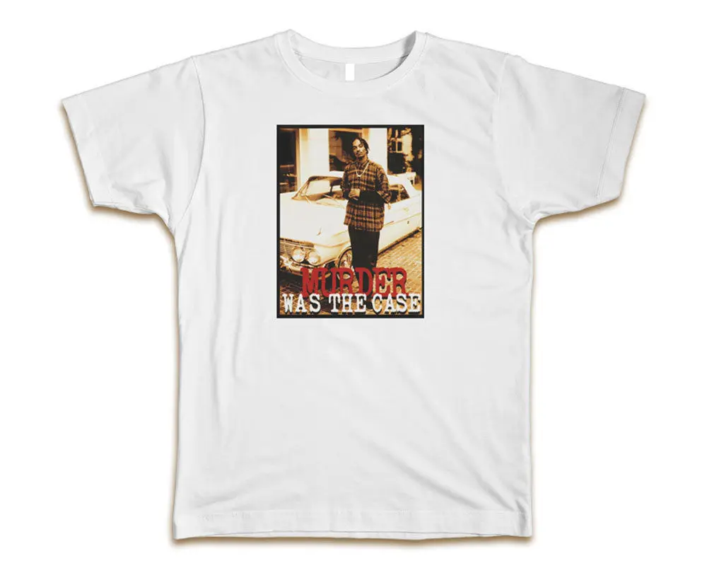 Snoop Dog massage is The Case Custom Мужская модная футболка тройник White New-White 2019 Повседневная с