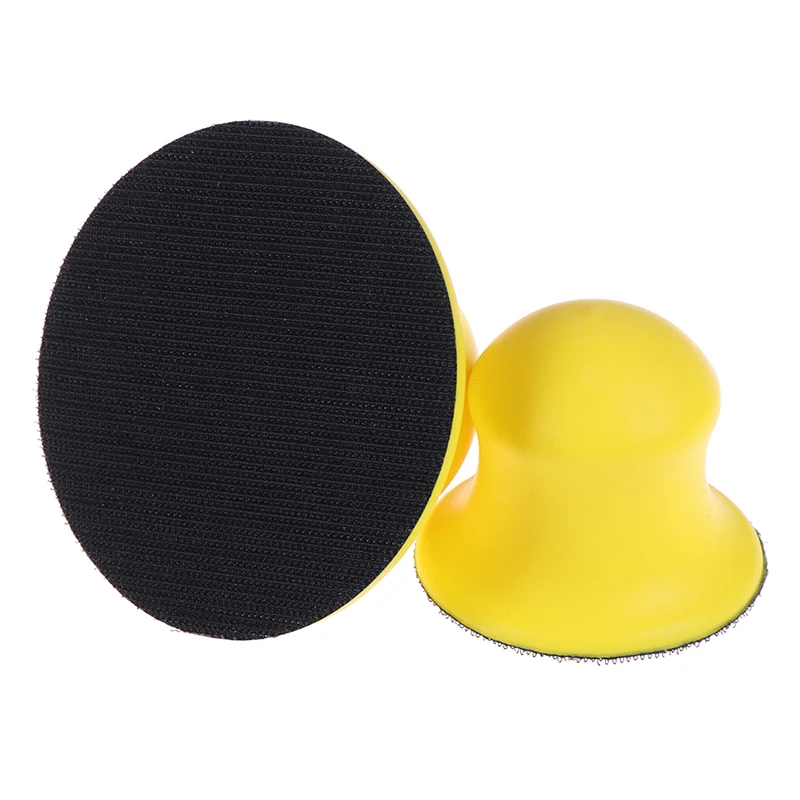 

1pc New Sanding Disc Holder Sandpaper Backing Polishing Pad Hand Grinding Block Tool 4Sizes