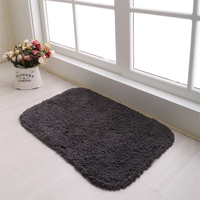 Floor mat Carpet Bathroom Mat Bedroom Plush Carpet Room Foot Mat Living