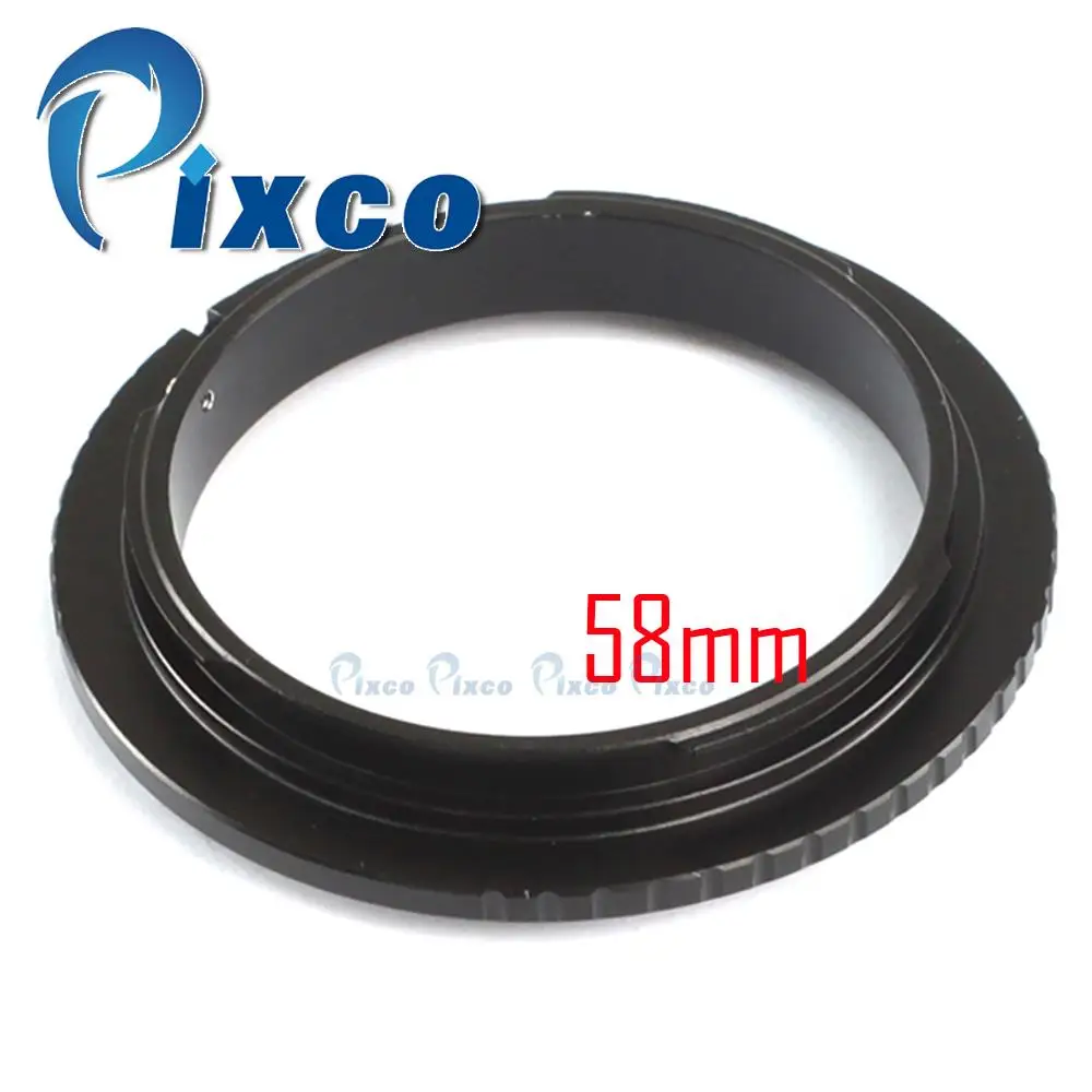 Pixco 58mm Lens Macro Reverse Adapter Ring Suit For  Canon E O S Camera