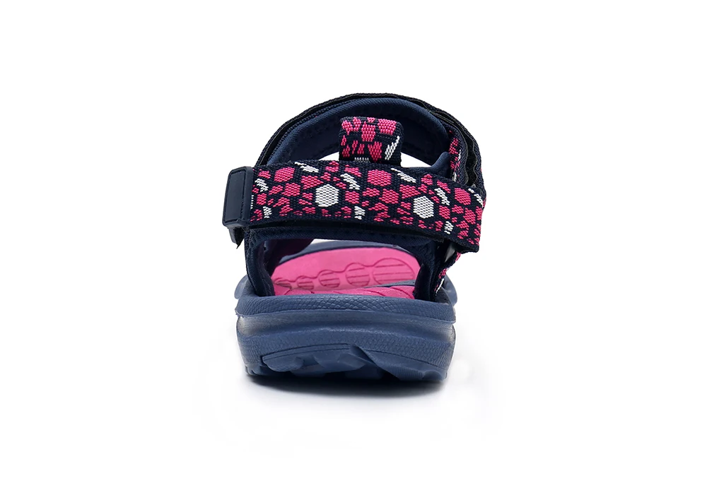 Apakowa Unisex Little Kid Boys Girls Summer Peep-Toe Beach Walking 3 Strap Sport Sandals Child Washable Quick Drying Water Shoes