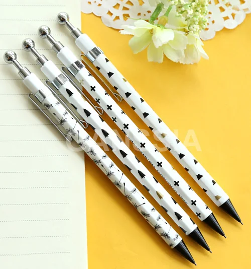 

1pc/lot Fresh style mechanical pencil Simple school stationery pencils Office papelaria zakka (ss-1214)