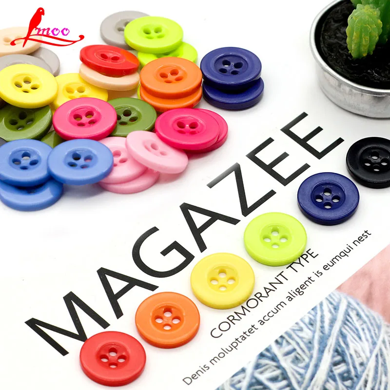 

20-100PCS Multi Sizes Round Resin Tiny Buttons Sewing Tools Decorative Button Scrapbooking Garment DIY Clothin Accessories