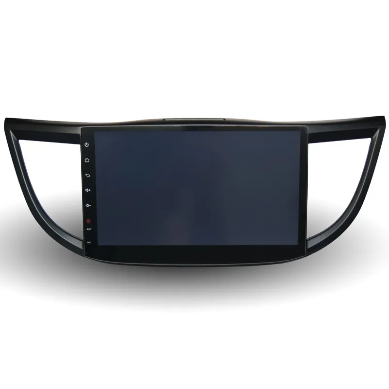 Top YAZH 1 din 10 Inch HD Capacitive Touch Screen for Honda CRV 2013 2014 Auto Car Radio Crv Stereo  Audio Video BT GPS Navigation 2