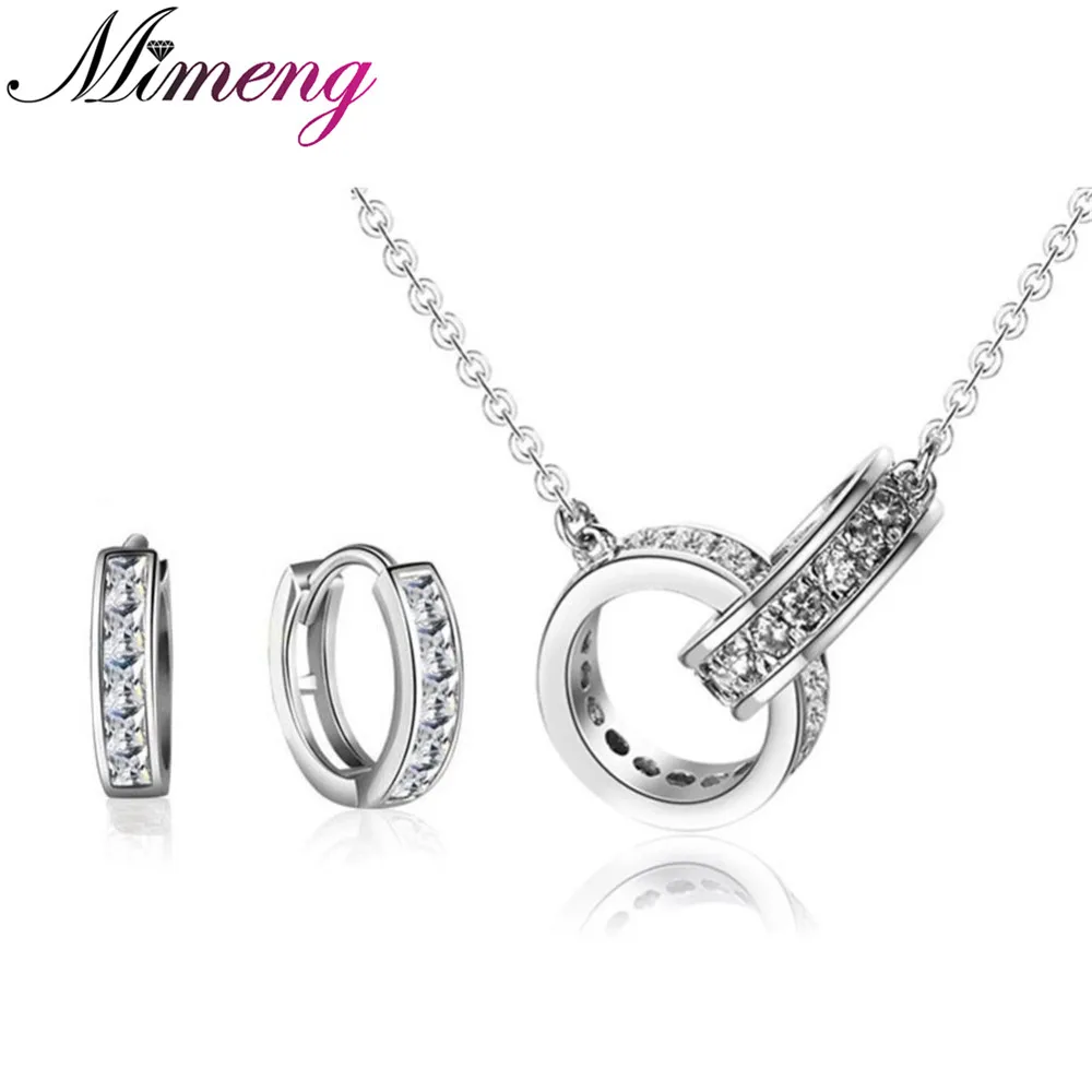 100 925 Silver Jewelry Sets Sterling Silver Jewelry set for Women
