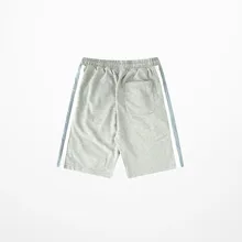 Новинка, летние мужские спортивные шорты Ins, модные, в полоску, в стиле хип-хоп, короткие штаны, мужские, высокая уличная мода, брендовые, для скейтборда, пляжные шорты Hallen