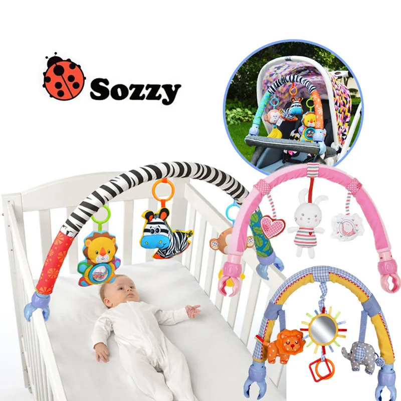 Детская коляска Sozzy игрушки для детей 0 12 месяцев милая игрушка новорожденных с
