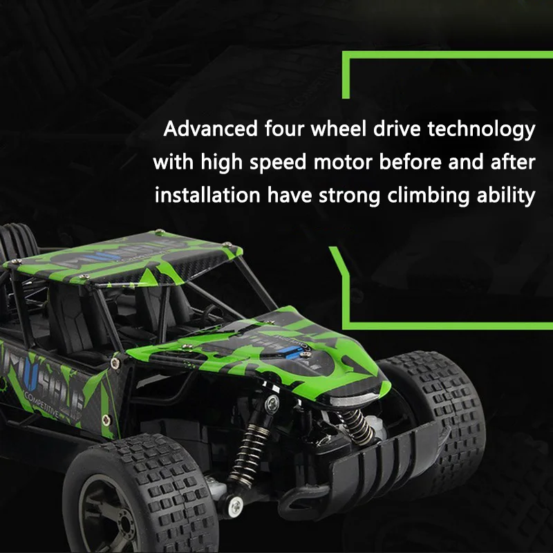Radio Controlled Machine RC Car 2.4G 20KMH High Speed Racing Car Climbing Off Road Remote Control Car RC Electric Car 120 (3)