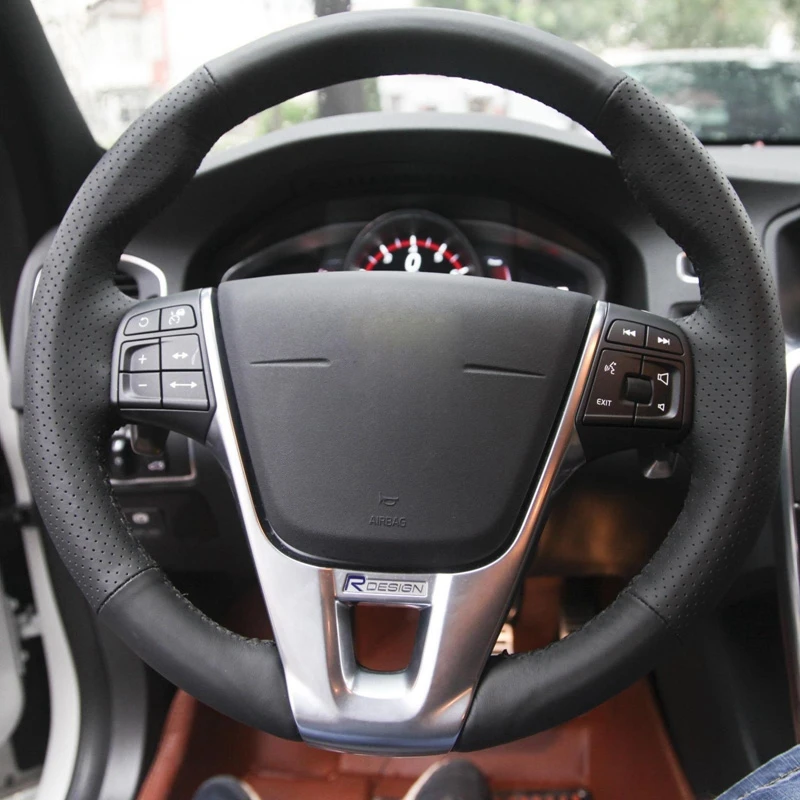 Искусственная кожа для Volvo V40 XC60 S60 LV60 S80L|Чехлы на руль| |