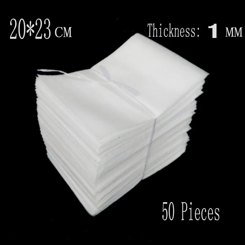 20*23cm 50Pcs 1mm Cushion Brand EPE Packaging Bags Protective Wrap Foam