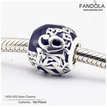 Аутентичные Мыши из серебра 925 пробы Издание оригинальные бусинки в форме звёздочек Подвески Браслеты Argent DIY ювелирных изделий