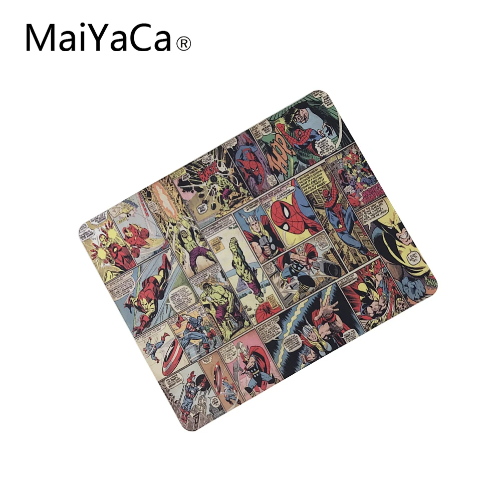 MaiYaCa Marvel Comics коллаж &quotСупергерои&quot коврик для мыши на заказ Модные Мстители