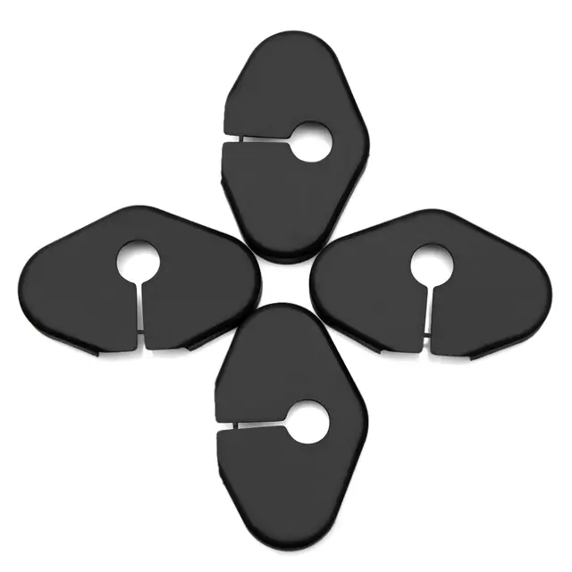 PP plastic Door Lock Striker Cover For Chevrolet Malibu Aveo Sonic Cruze Volt Camaro Accessories Car-styling Door Lock Decoration Protector Cover 4PCS