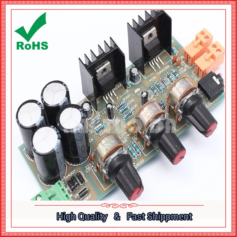 

TDA2030a Power Amplifier Kit TDA2030a Power Amplifier Parts Dual Channel DIY TDA2030A module board