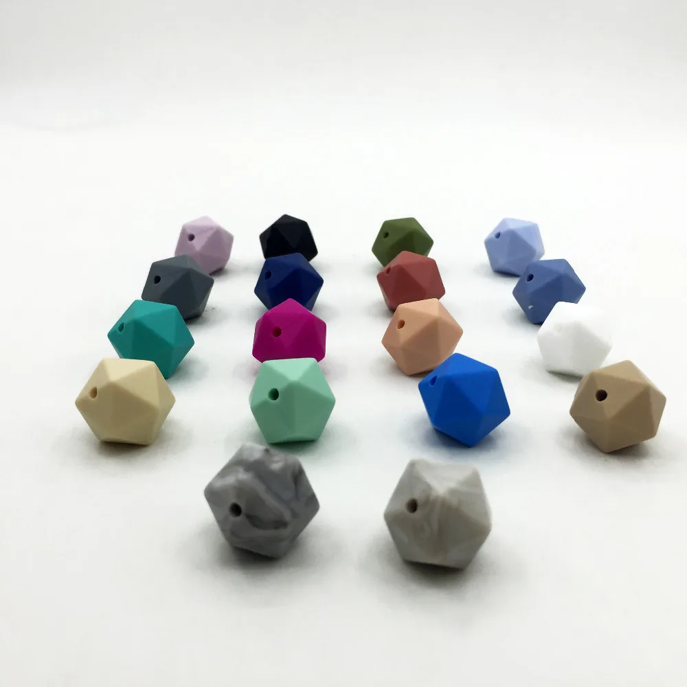 Силиконовые бусины для ожерелья-прорезывателя ювелирные изделия сделай сам