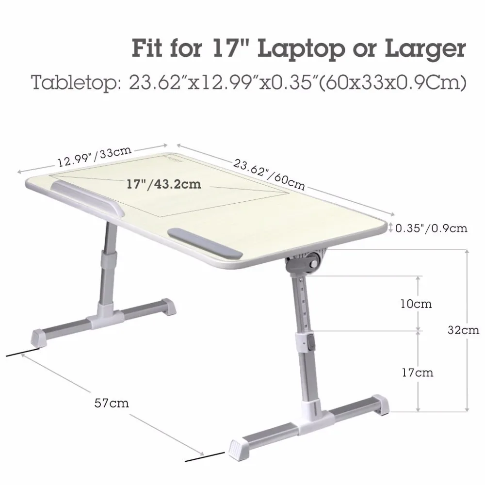 Большой размер, регулируемая кровать для ноутбука, тренерский стол, портативный стоячий стол, складной диван, поднос для завтрака, подставка для ноутбука, детский стол для чтения
