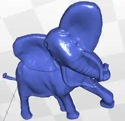 Elephant_1 3d модели рельефа для ЧПУ в файл STL