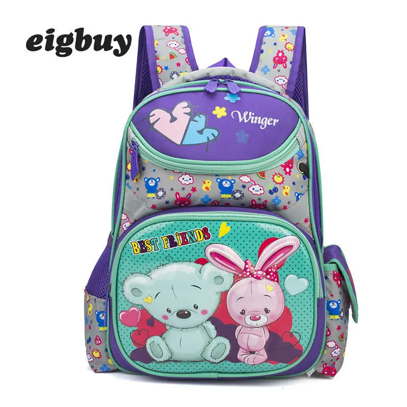 

Children Backpack For Boys Girls Cartoon Pattern Preschool Backpacks Orthopedic School Bags Student Satchel Mochila Infantil