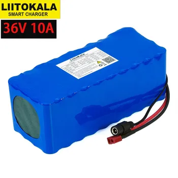 

LiitoKala 36V 10000mAh 500W High Power and Capacity 18650 Lithium Battery Motorcycle Electric Car Bicycle Scooter with BMS