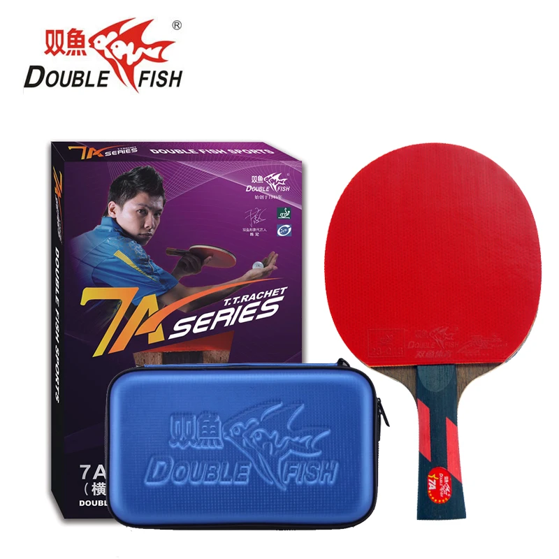 مزدوجة الأسماك قسط 7AC 7 نجمة تنس طاولة النهائي مضارب paddle 5 رقائق ينجي الخشب مضرب سريع هجوم حلقة مع بو حالة مزدوجة الأسماك قسط 7AC 7 نجمة تنس طاولة النهائي مضارب paddle 5 رقائق ينجي الخشب مضرب سريع هجوم حلقة مع بو حالة
