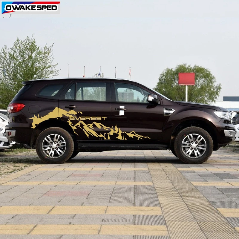 Виниловая наклейка для Ford Everes 2015 2016 2017 внедорожник|Наклейки на автомобиль| |
