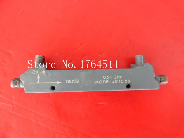 

[BELLA] Narda 4011C-20 0.5-1GHz 20dB coaxial directional coupler SMA