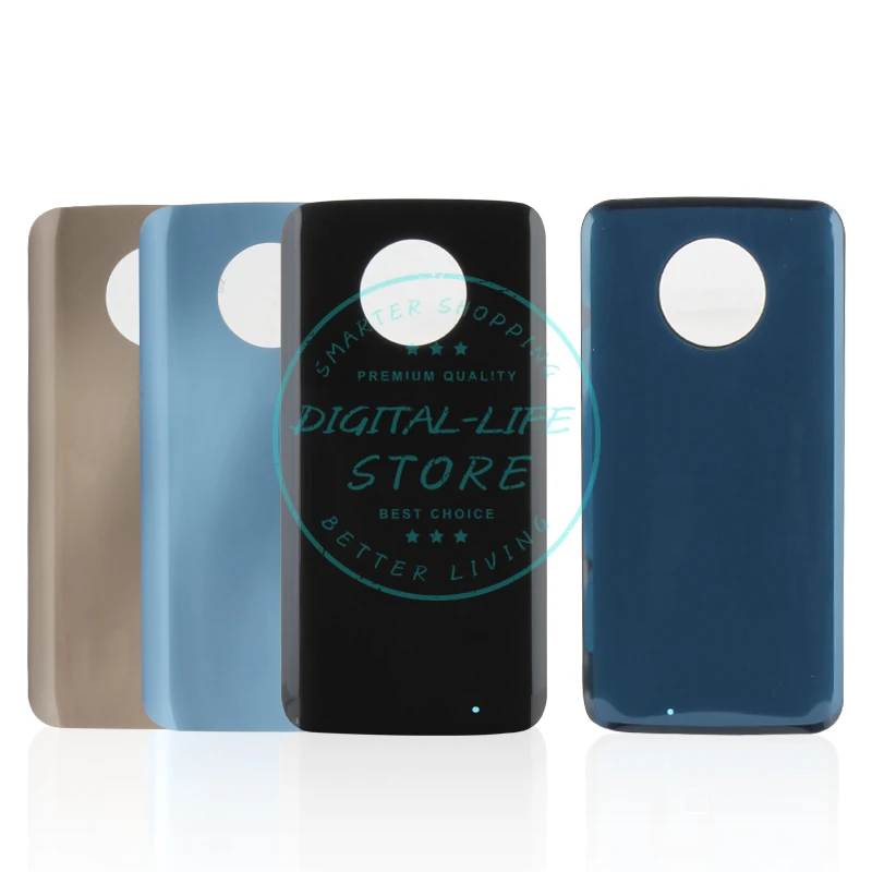 For Motorola Moto X4 Battery Back Cover Glass +plastic Door Housing