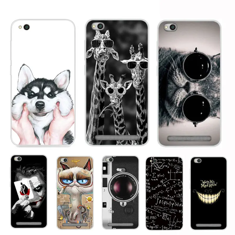 

TPU Soft Case For Xiaomi Redmi 5A Case Cover 5.0" Silicone Cases on For Xiaomi Redmi 5A Cover 3D Pattern Fundas For Redmi 5A A5