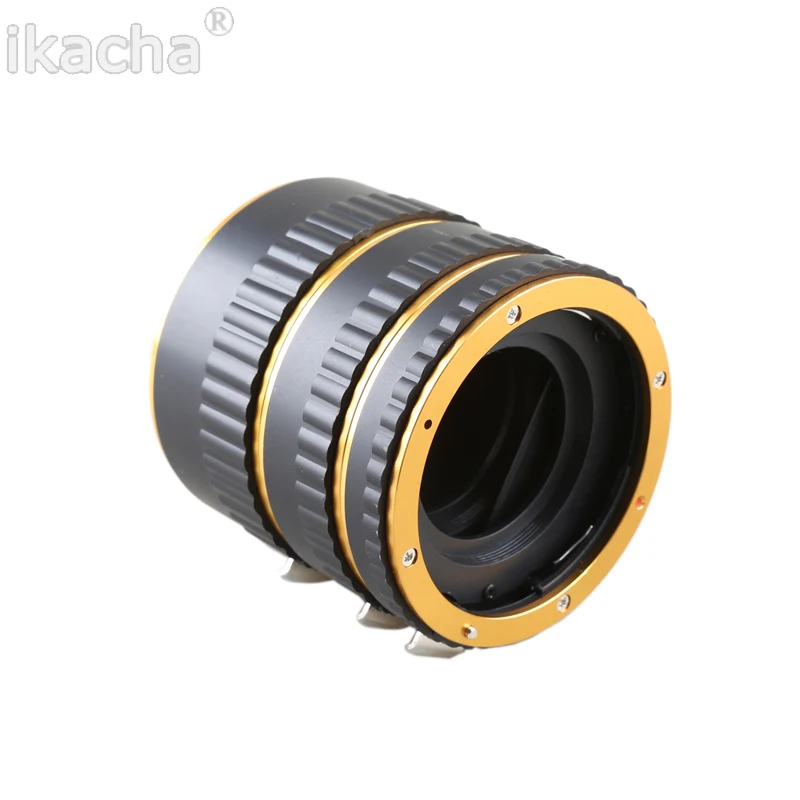 Metal Mount Auto Focus AF Macro Extension Tube Ring (2)