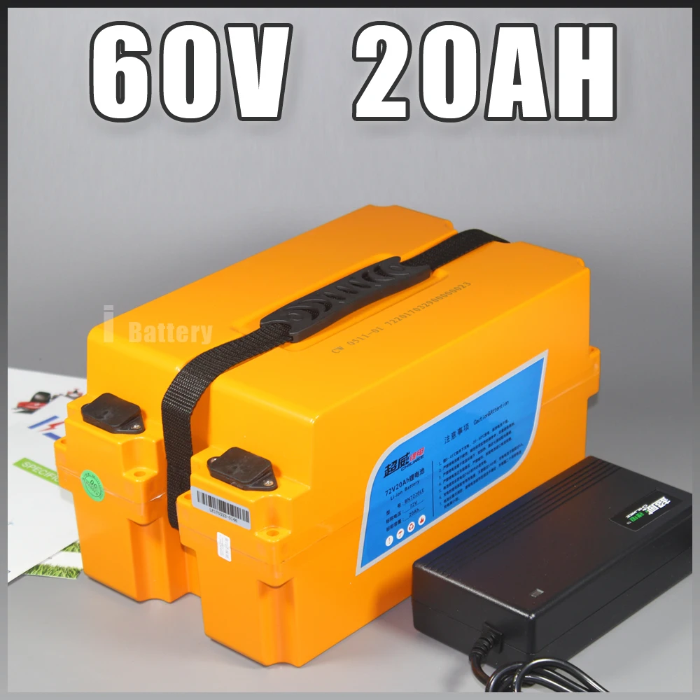 

60V 20AH Li-iom battery Electric bicycle Battery 60V scooter Battery Pack EU US Free Duty Taxes