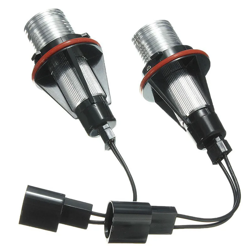2pcs/set 6W Canbus LED Angel Eyes Halo Side Marker Light Bulb For B-M-W E39 E81 E60
