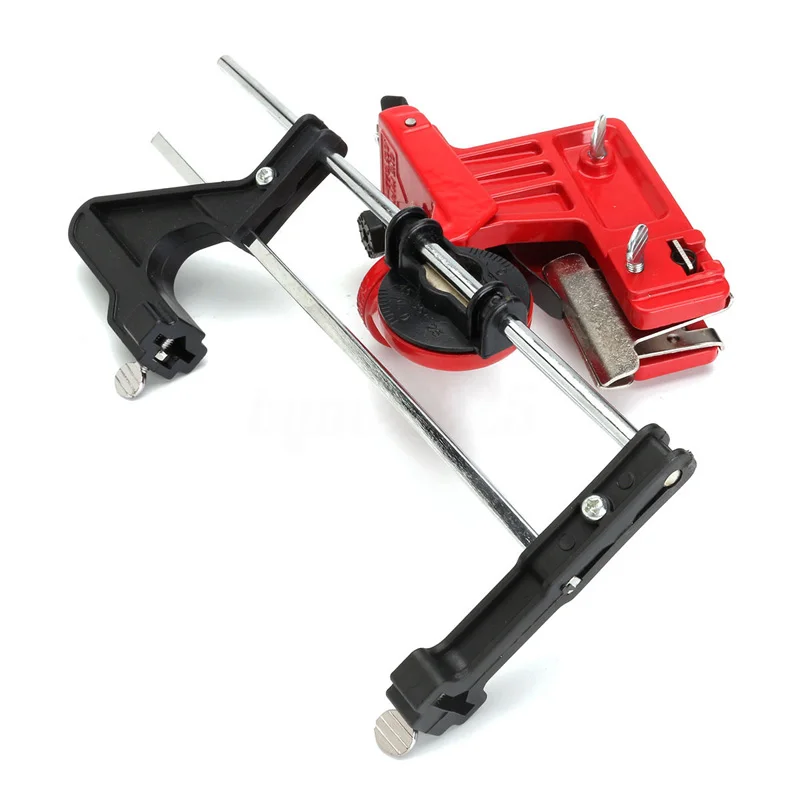 

Universal Pro Chainsaw Chain Saw File Guide Sharpener Manual Grinding Guide Garden Tool Part Red 2 Sizes