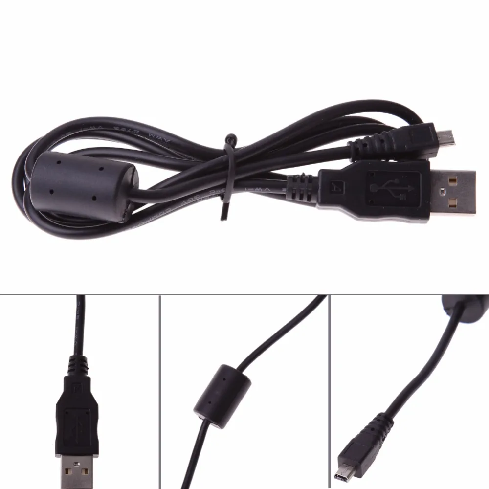 

1M 8Pin Mini Connector USB 2.0 High Speed Gap Type USB Cable for Nikon Coolpix S01 S2600 S2900 S4200 S4300 L3EF