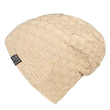 Вязаная шапка для мужчин и женщин плюс кашемировая утолщенная сетчатая вязаная шапка зимняя уличная холодная Повседневная вязаная шапка