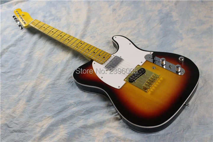 

Custom exclusive Andy tele electric guitar, vintage sunburst tl guitar,boost switch ,MINI switch H to S pickups,free shipping