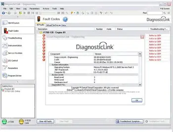 

Detroit Diesel Diagnostic Link 8.03 DDDL - Engineering level3 With Troubleshooting Content