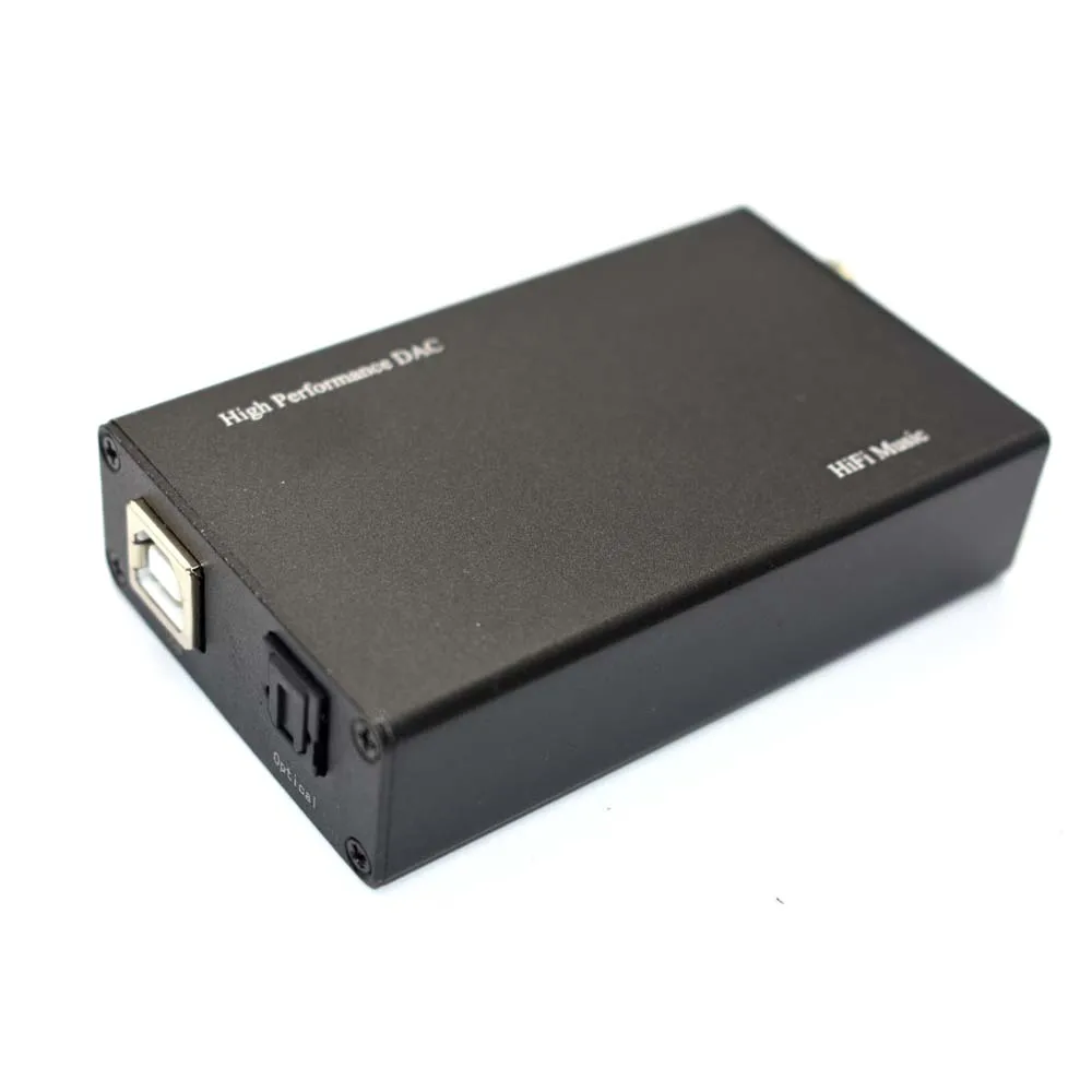 PCM2706 USB DAC декодер USB к коаксиальный волокна 3,5 мм наушников Выход Поддержка G7-007