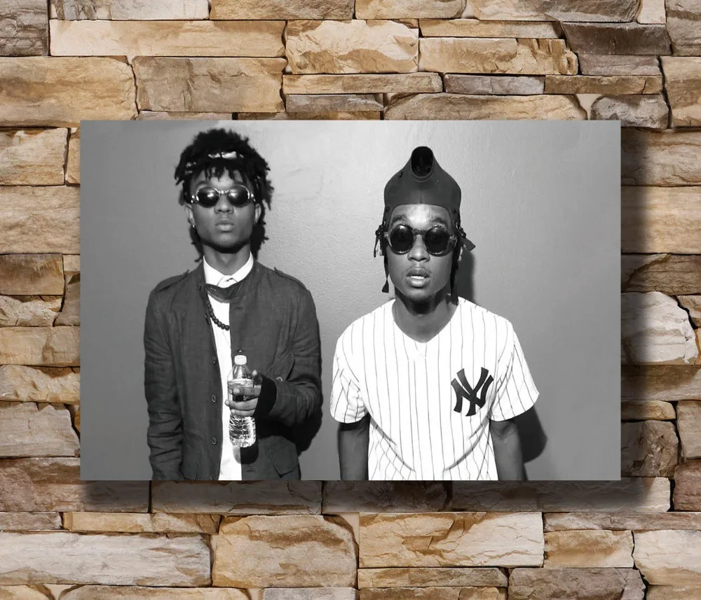 Художественный плакат Новый Rae Sremmurd Swae Lee хип-хоп рэп музыкальная группа